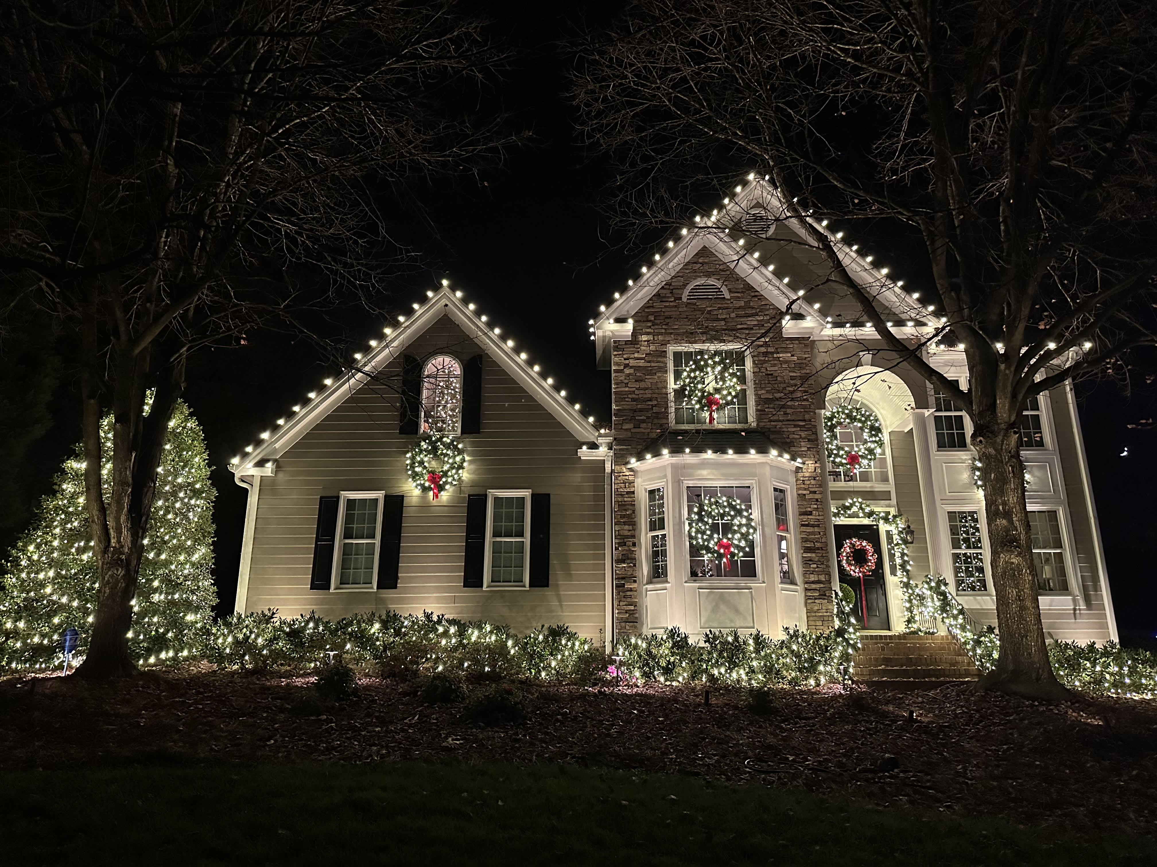 Christmas Lights Installation 3