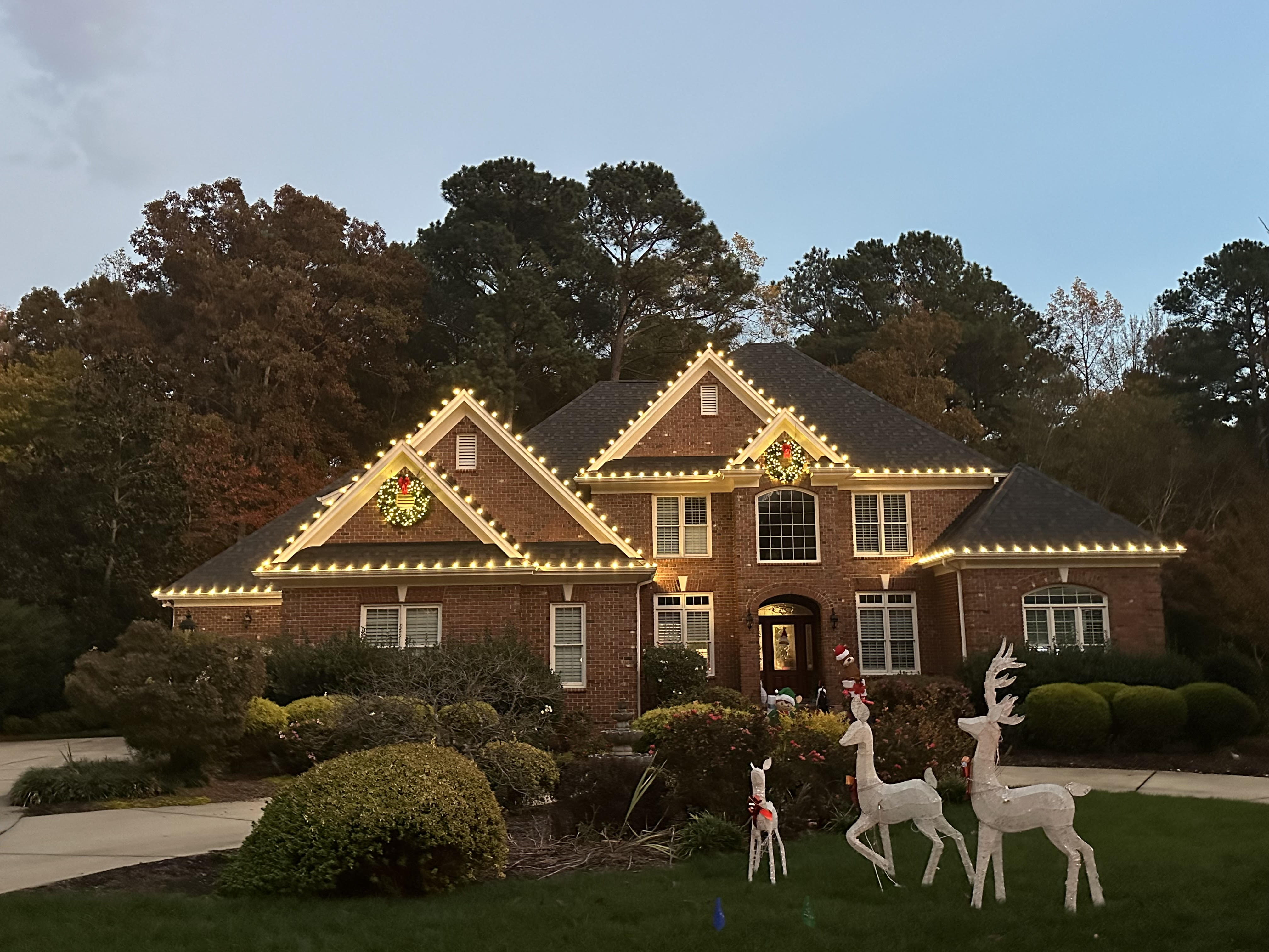 Christmas Lights Installation 4